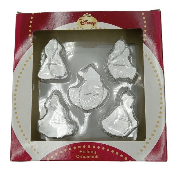 Disney Princess Christmas Ornaments Belle, Snow White, Cinderella, Ariel, Aurora - Picture 4 of 12